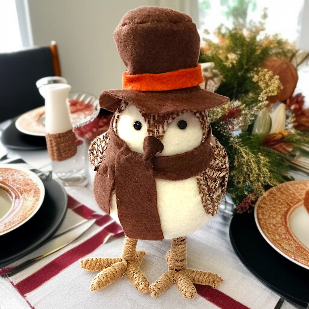Target Featherly Friends Harvest Bird 2015 FIRST Autumn Felt Top Hat Wondershop - Picture 14 of 14
